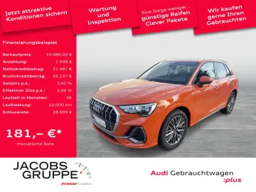 AUDI Q3 35TFSI S line ACC AHK Navi  Kam 19Zoll