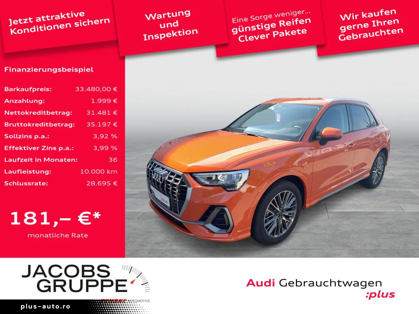 AUDI Q3 35TFSI S line ACC AHK Navi  Kam 19Zoll