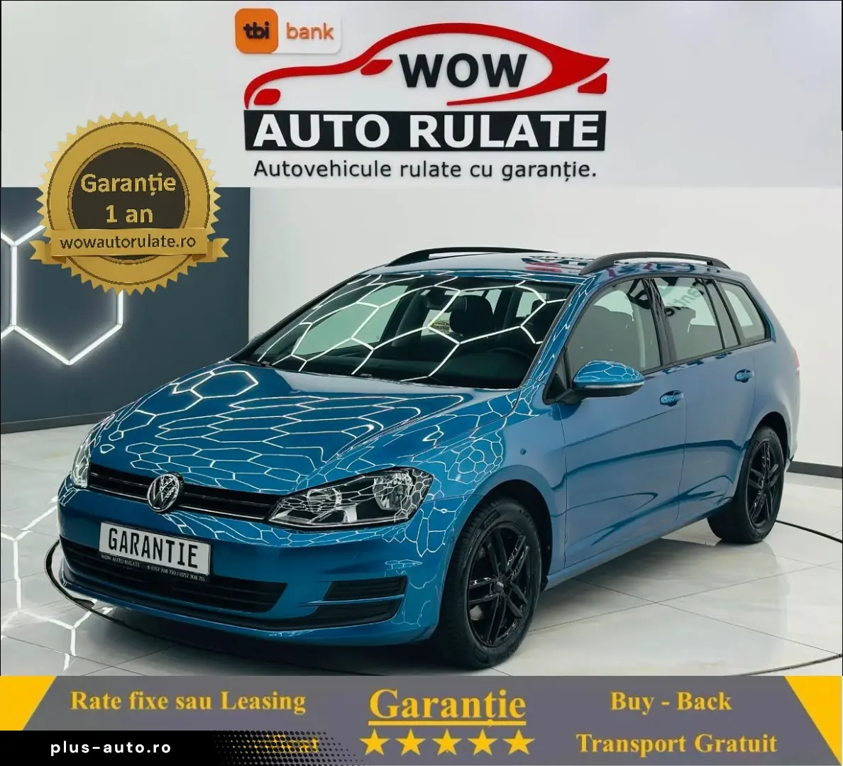 VOLKSWAGEN GOLF 2016 1.6D E6 Garantie 12 Luni Rate Avans 0 D