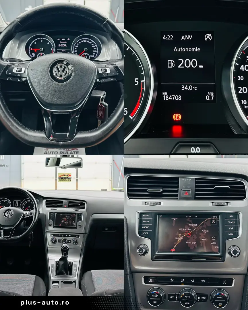VOLKSWAGEN GOLF 2016 1.6D E6 Garantie 12 Luni Rate Avans 0 D