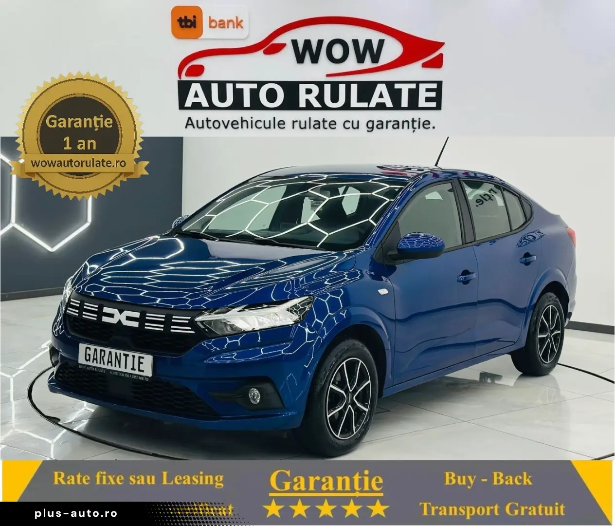 DACIA LOGAN 2023 1.0i E6 Garantie 12 Luni Rate Avans 0 Doar