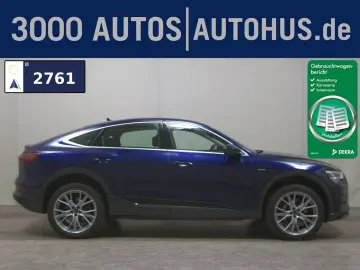 AUDI e-tron Sportback 55 Qu. T-Leder Nav Pano LED