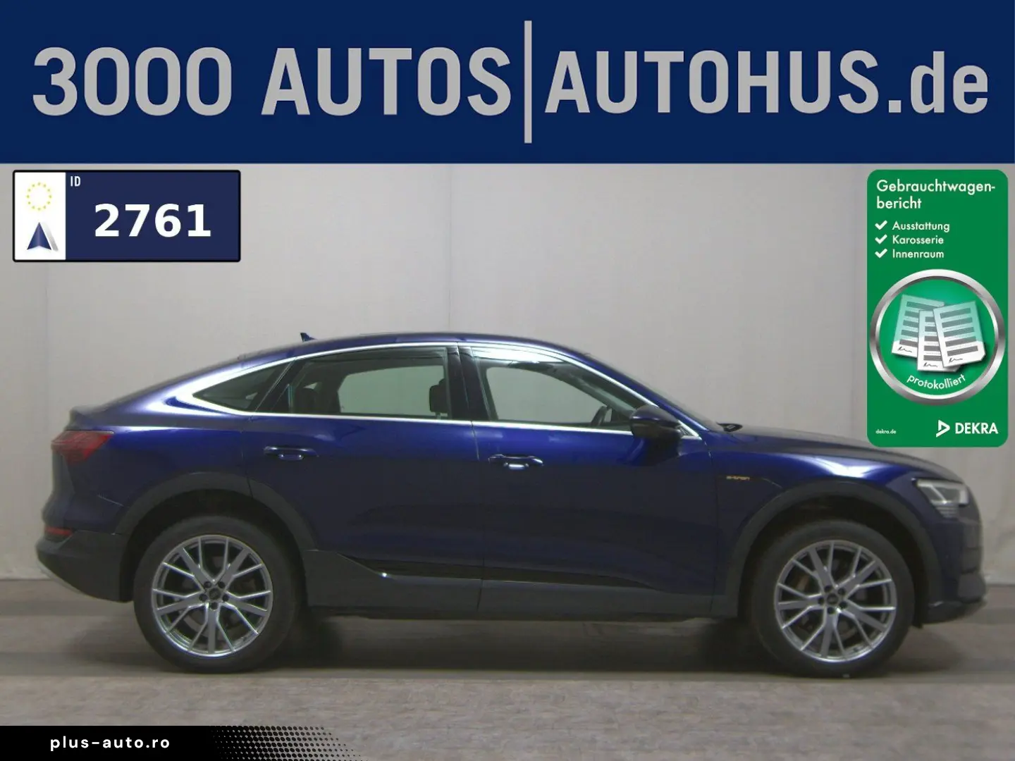 AUDI e-tron Sportback 55 Qu. T-Leder Nav Pano LED