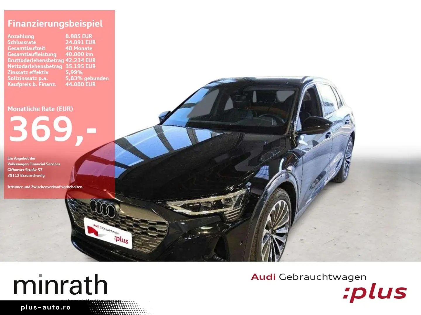 AUDI Q8 e-tron 50 quattro advanced MATRIX APP DAB