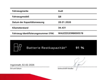 AUDI Q8 e-tron Sportback 55 qu edition S line HuD 21