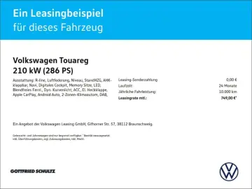 VW Touareg R-Line 3.0 V6 TDI 4MOTION Navigation