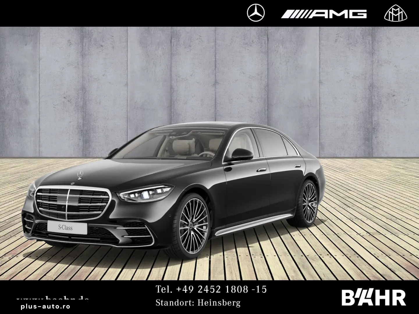 MERCEDES-BENZ S 450 d 4M lang AMG Chauffeur Burmester3D