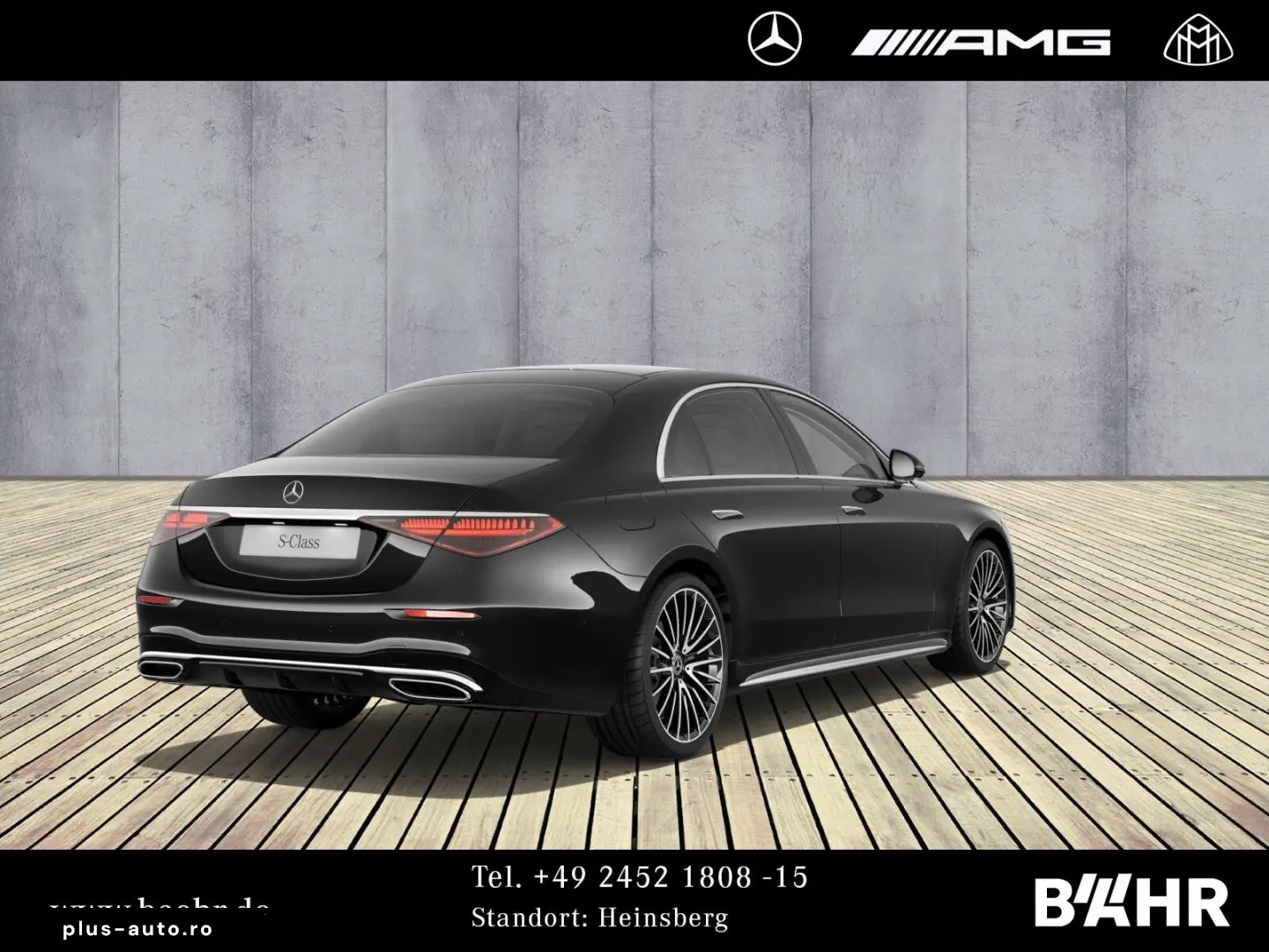 MERCEDES-BENZ S 450 d 4M lang AMG Chauffeur Burmester3D