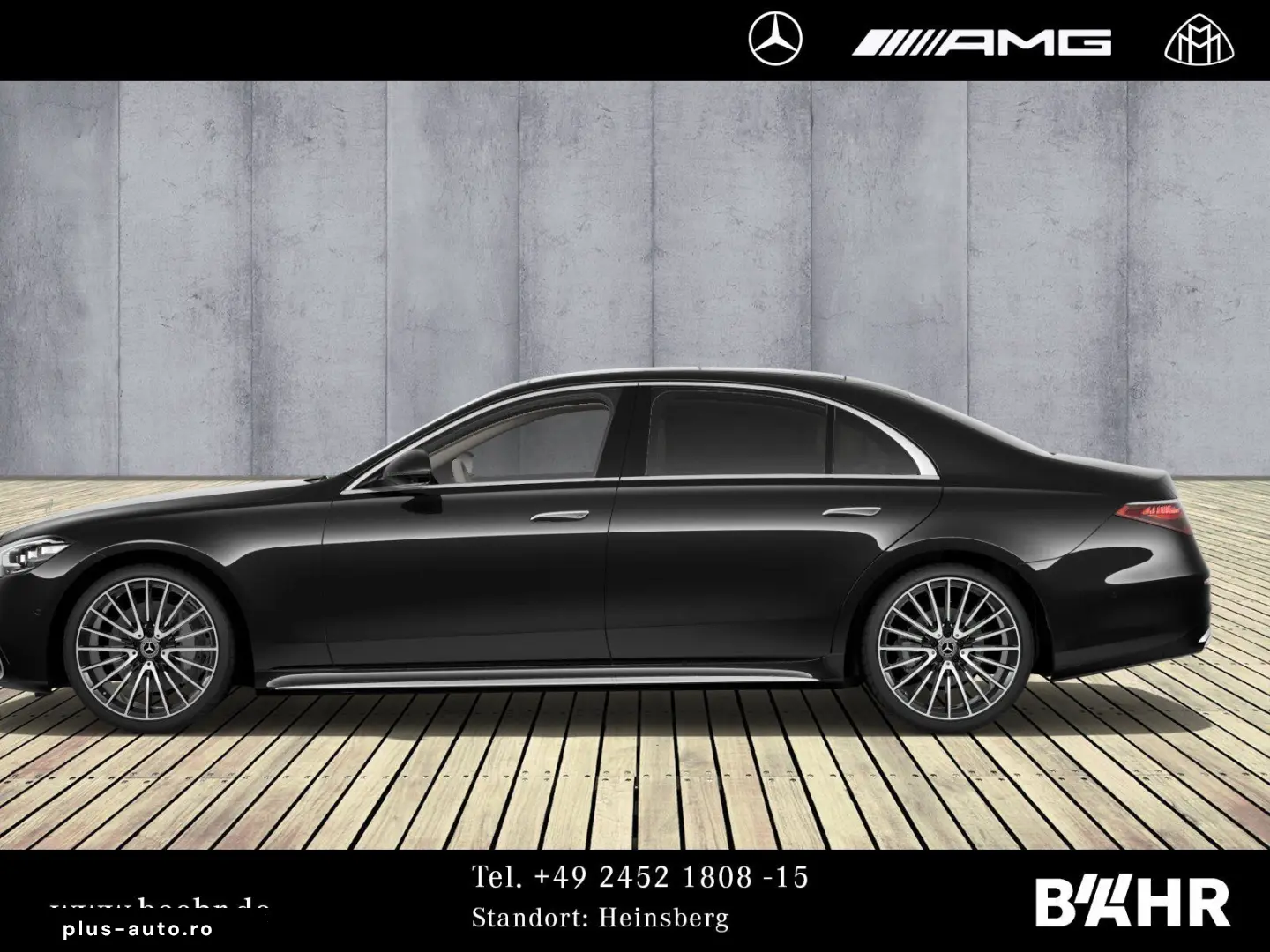 MERCEDES-BENZ S 450 d 4M lang AMG Chauffeur Burmester3D