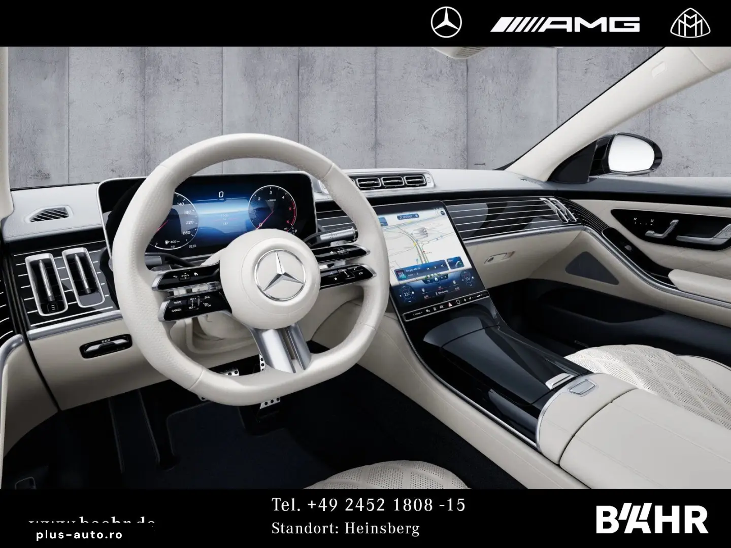 MERCEDES-BENZ S 450 d 4M lang AMG Chauffeur Burmester3D