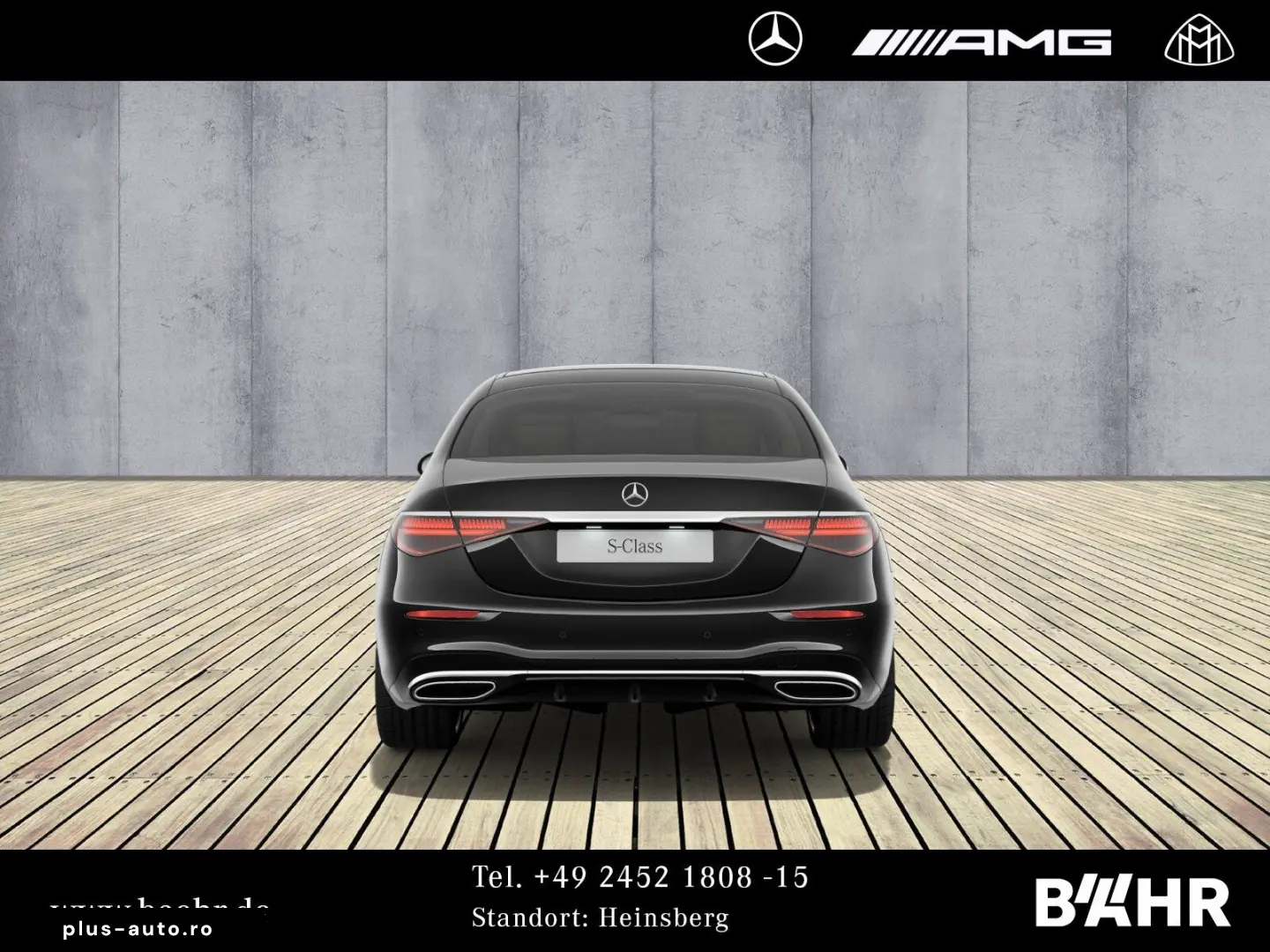MERCEDES-BENZ S 450 d 4M lang AMG Chauffeur Burmester3D