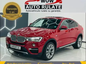 BMW X4 2017 2.0D E6 4X4 Garantie 12 Luni Rate Avans 0 Doar C