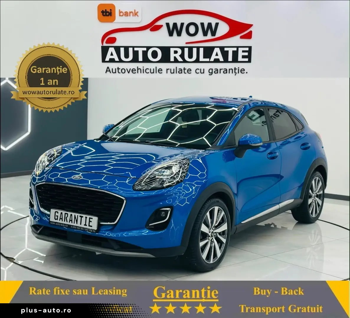 FORD Puma 2020 1.0i E6 Garantie 12 Luni Rate Avans 0 Doar Cu
