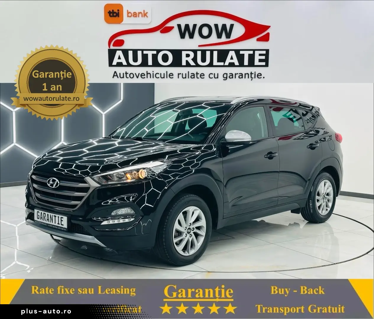 HYUNDAI TUCSON 2018 1.6i E6 Garantie 12 Luni Rate Avans 0 Do