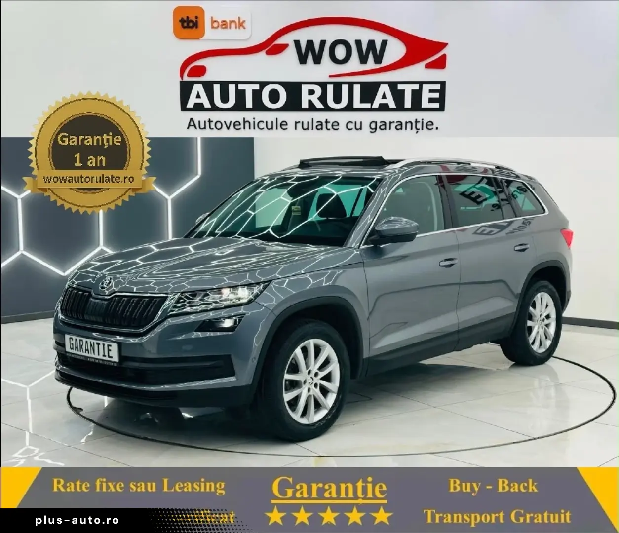 SKODA KODIAQ 2020 1.5i E6 Garantie 12 Luni Rate Avans 0 Doar