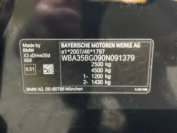 BMW X3 xDrive 20 d Aut. LED NaviProf. unfallfrei