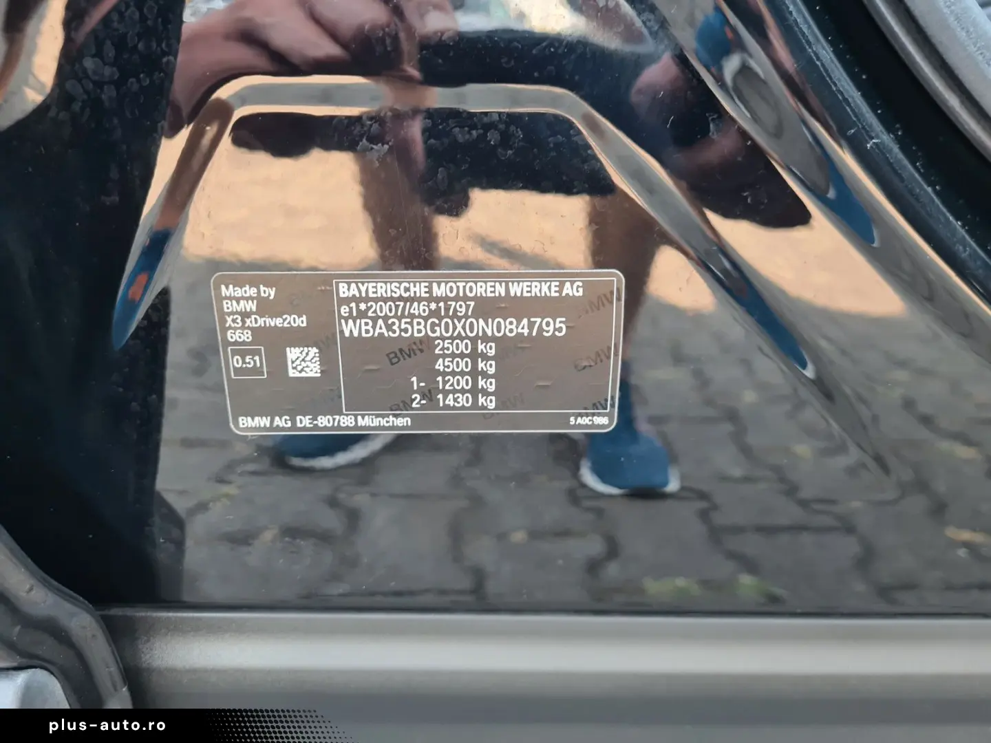 BMW X3 x20d Advantage - ASSISTS - LED - HUD -