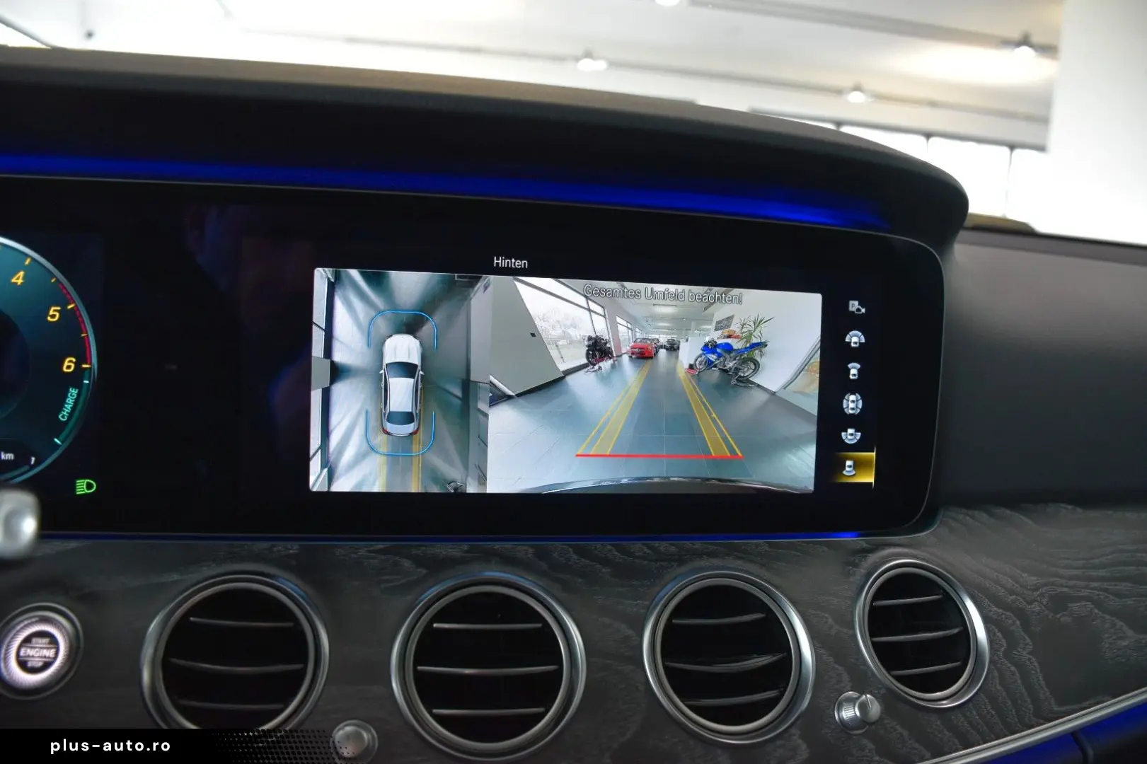 MERCEDES-BENZ E 300 de 9G AMG LINE PANORAMA 360 -KAMERA