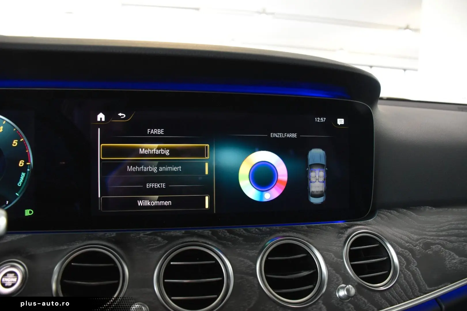 MERCEDES-BENZ E 300 de 9G AMG LINE PANORAMA 360 -KAMERA