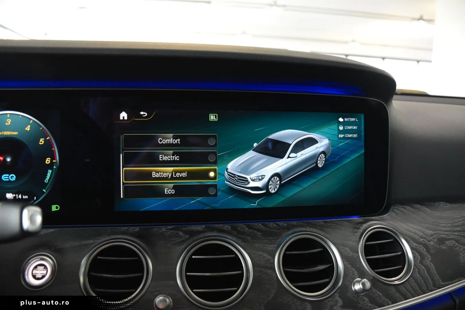 MERCEDES-BENZ E 300 de 9G AMG LINE PANORAMA 360 -KAMERA