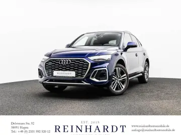 AUDI Q5 SPORTBACK 50TFSie 2x S LINE AHK KEYLESS KAM.