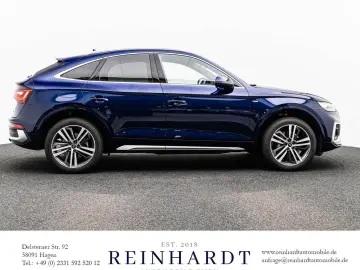 AUDI Q5 SPORTBACK 50TFSie 2x S LINE AHK KEYLESS KAM.