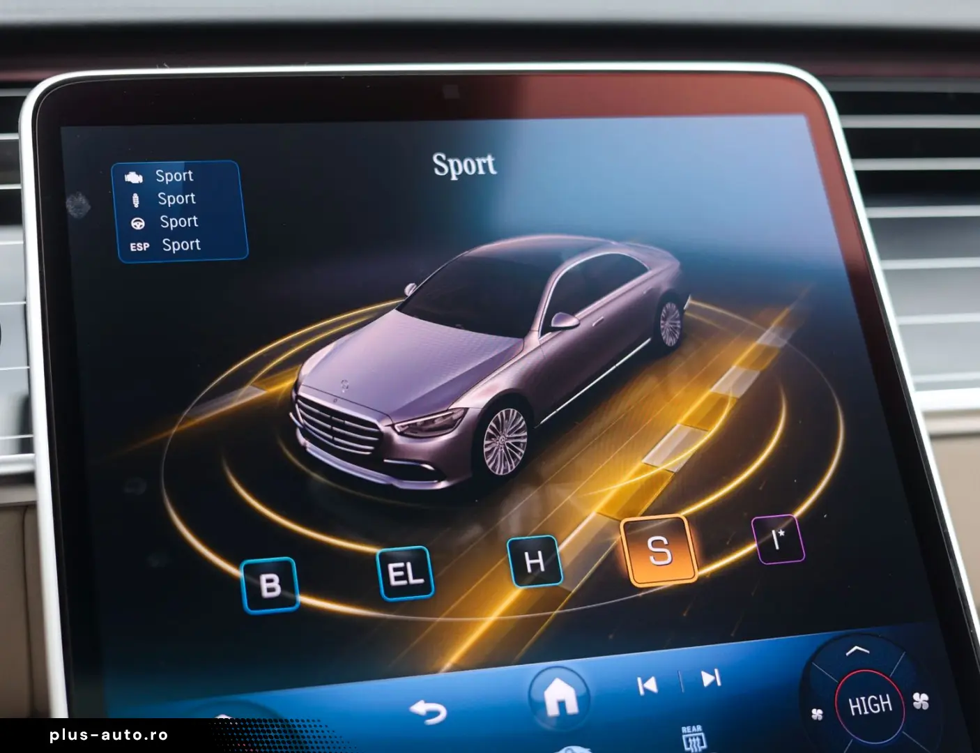 MERCEDES-BENZ S450e   Pano - HUD