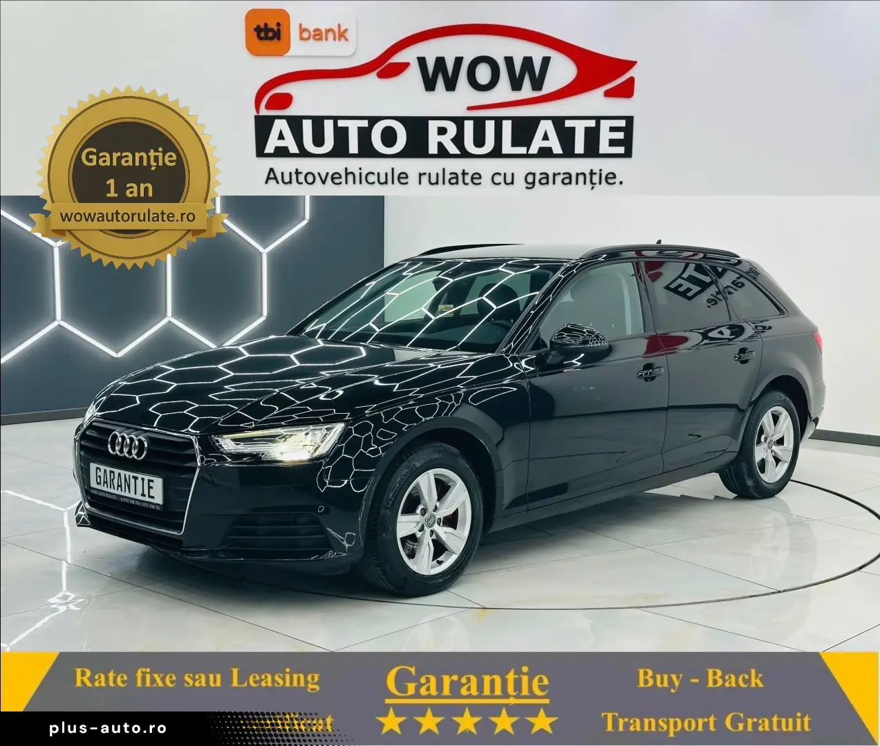 AUDI A4 2018 2.0D E6 Garantie 12 Luni Rate Avans 0 Doar Cu B