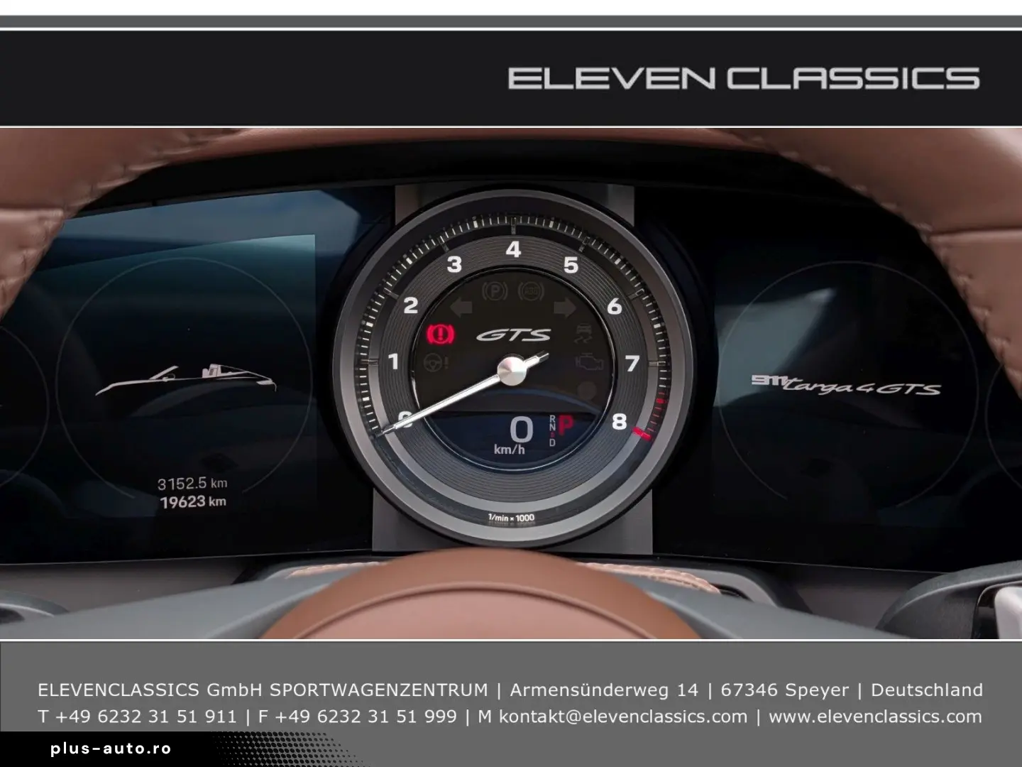 PORSCHE 992 Targa 4 GTS  Approved  PCCB  Lift