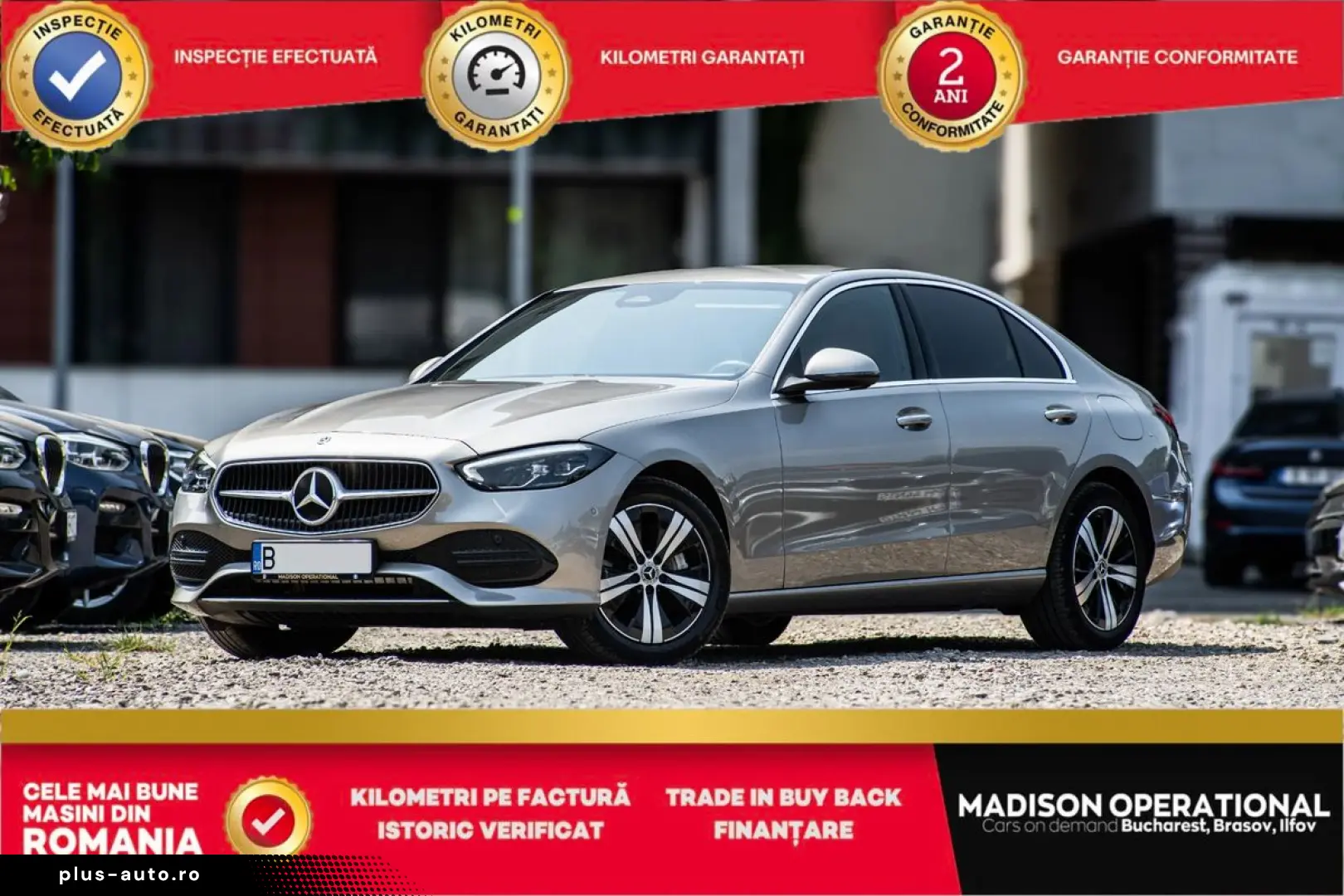 Mercedes-Benz C 300e 4MATIC  plug-in hybrid 313 CP