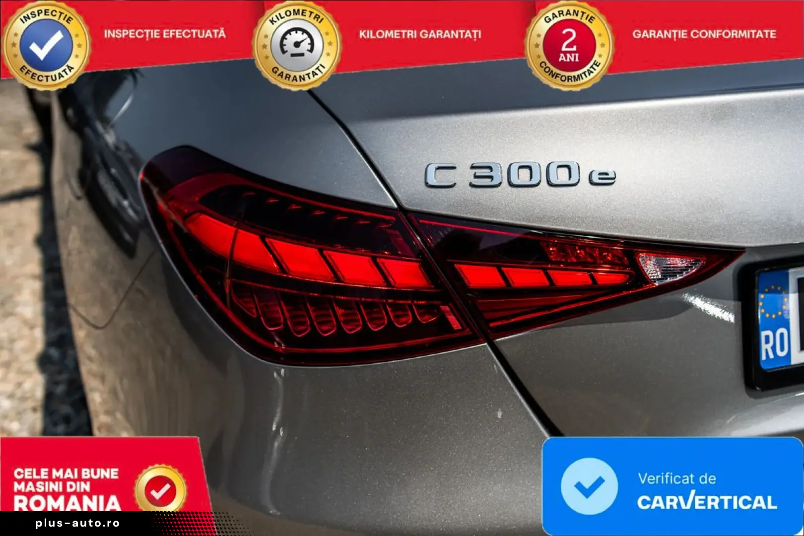 Mercedes-Benz C 300e 4MATIC  plug-in hybrid 313 CP