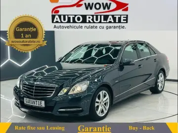MERCEDESBENZ E 200 2011 2.2D E5 Garantie 12 Luni Rate Avans