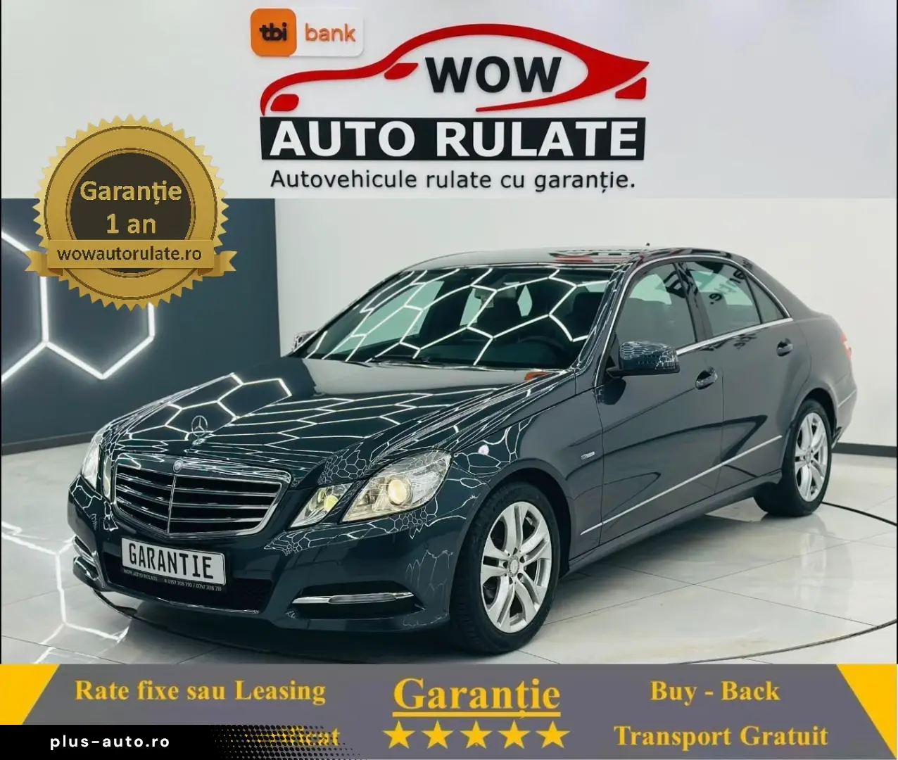 MERCEDESBENZ E 200 2011 2.2D E5 Garantie 12 Luni Rate Avans