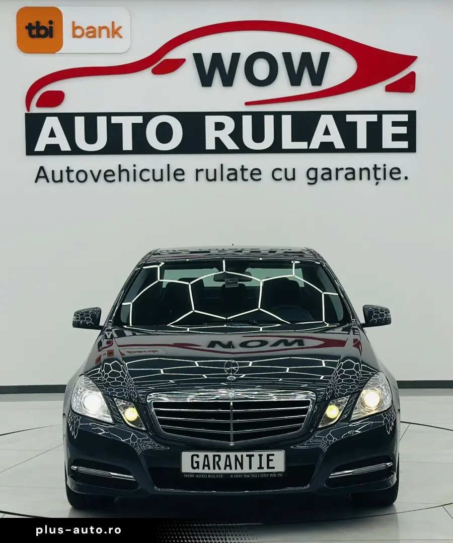 MERCEDESBENZ E 200 2011 2.2D E5 Garantie 12 Luni Rate Avans