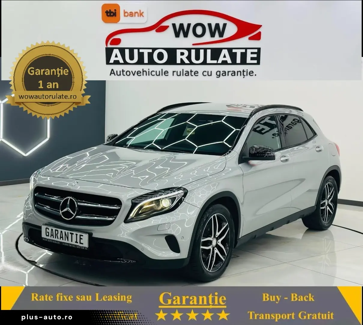 MERCEDESBENZ GLA 200 2017 2.2D E6 Garantie 12 Luni Rate Avan