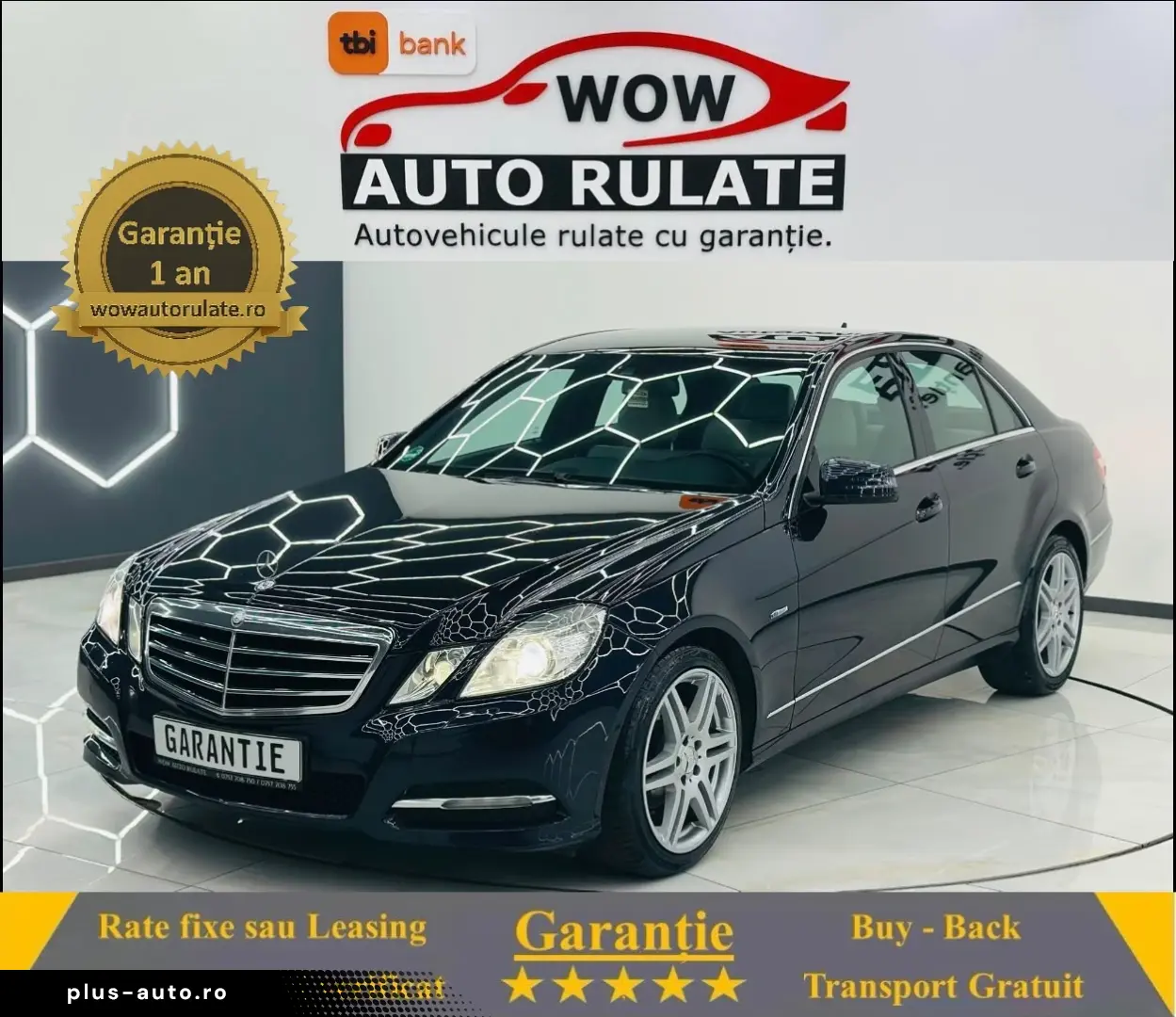 MERCEDESBENZ E 200 2010 2.2D E5 Garantie 12 Luni Rate Avans