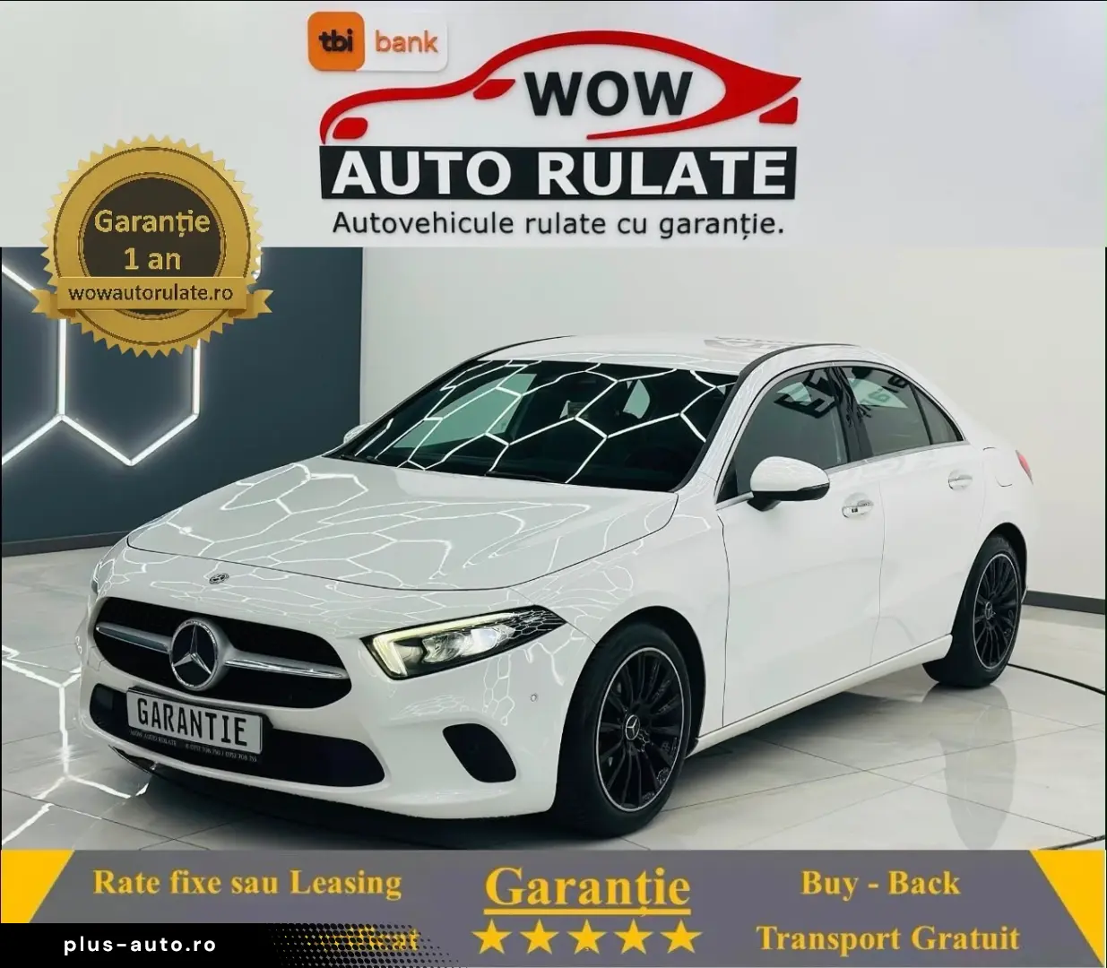MERCEDESBENZ A 200 2019 1.3i E6 Garantie 12 Luni Rate Avans