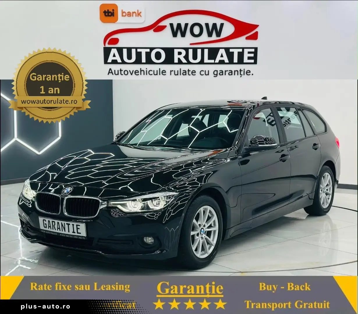 BMW 318d 2017 2.0D E6 Garantie 12 Luni Rate Avans 0 Doar Cu