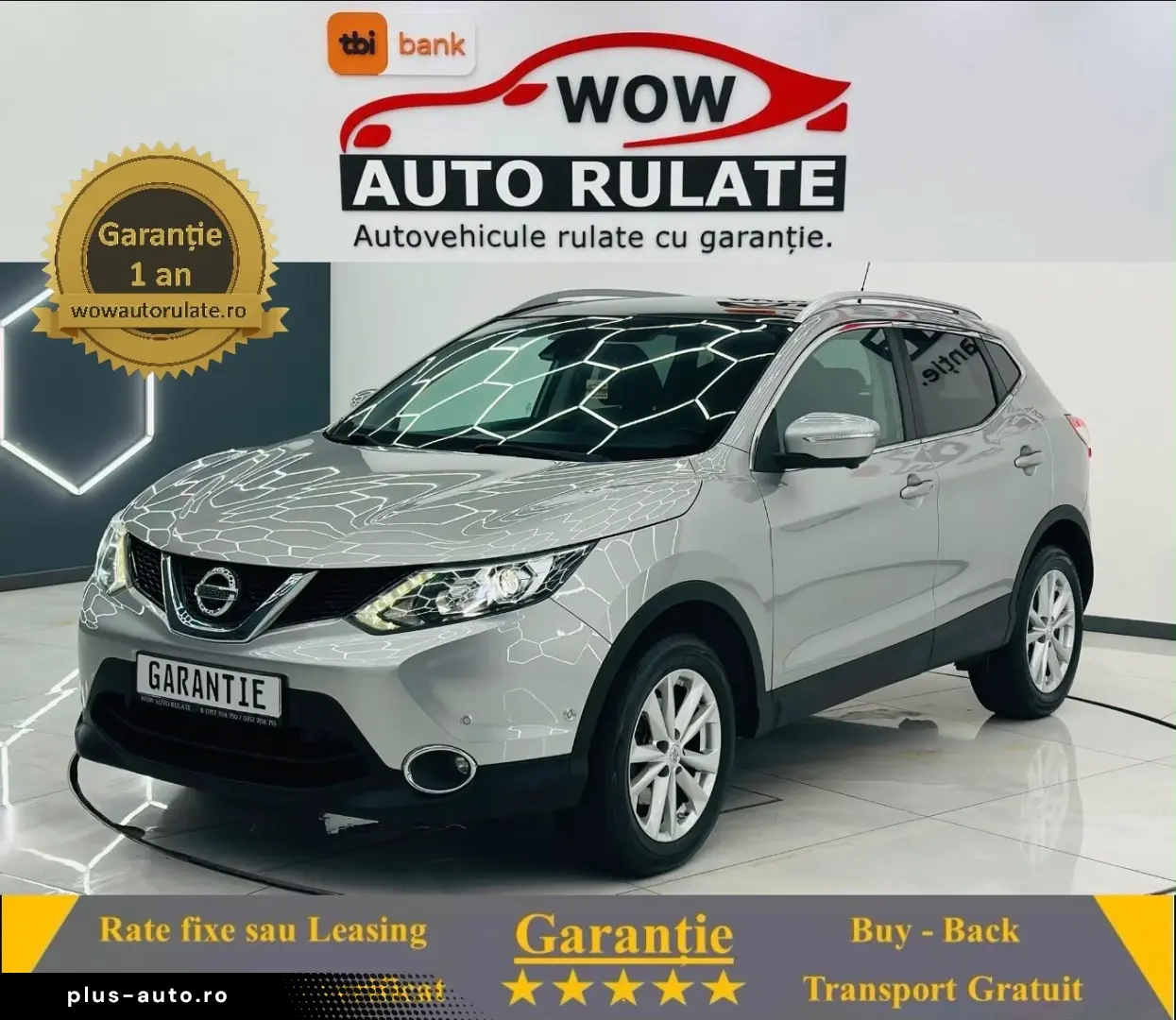 NISSAN Qashqai 2016 1.5D E6 Garantie 12 Luni Rate Avans 0 Do