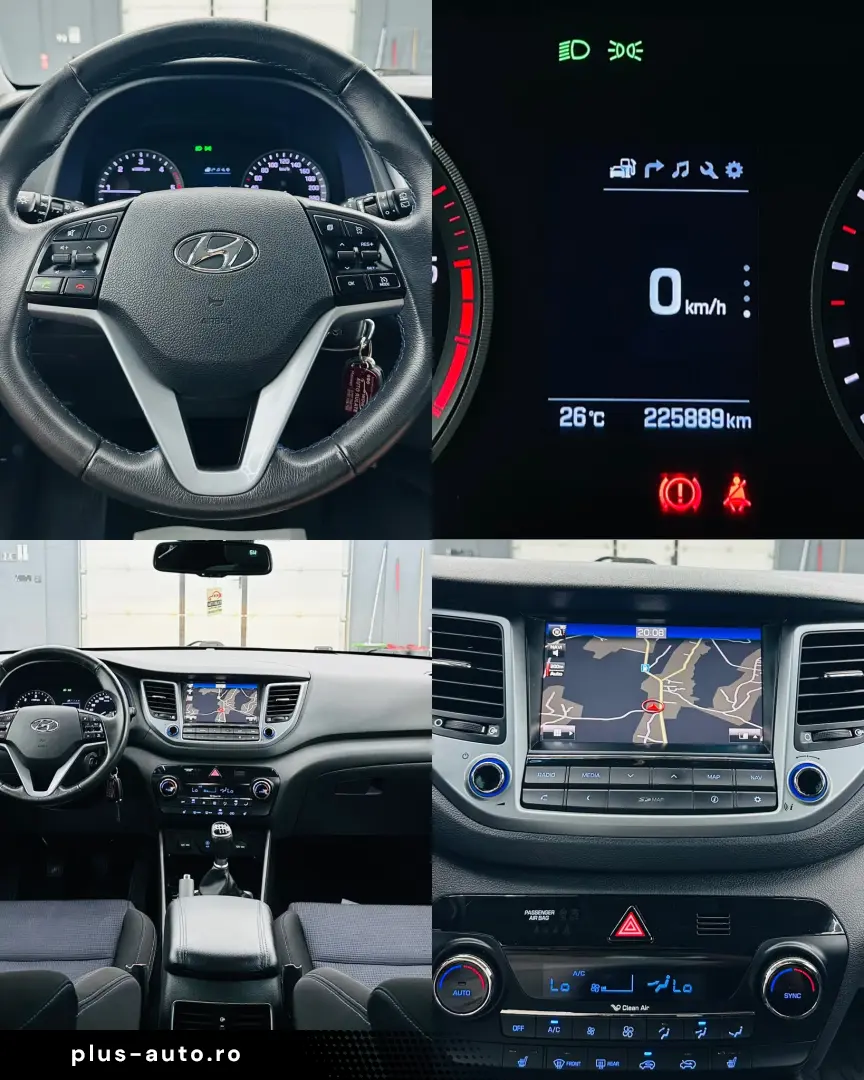 HYUNDAI TUCSON 2017 1.7D E6 Garantie 12 Luni Rate Avans 0 Do