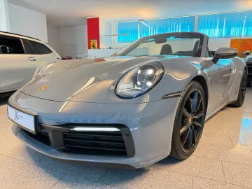 PORSCHE 992 Cabrio PDK   Sport-Tex Vollleder Sportabgas