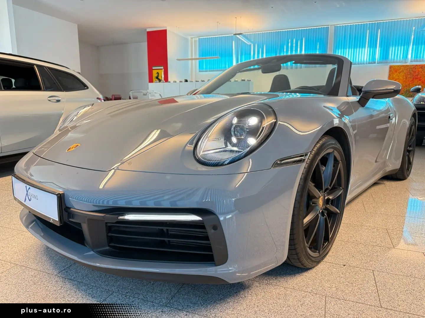 PORSCHE 992 Cabrio PDK   Sport-Tex Vollleder Sportabgas