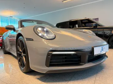 PORSCHE 992 Cabrio PDK   Sport-Tex Vollleder Sportabgas