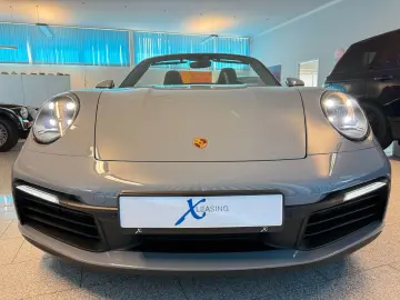 PORSCHE 992 Cabrio PDK   Sport-Tex Vollleder Sportabgas
