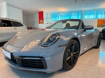 PORSCHE 992 Cabrio PDK   Sport-Tex Vollleder Sportabgas