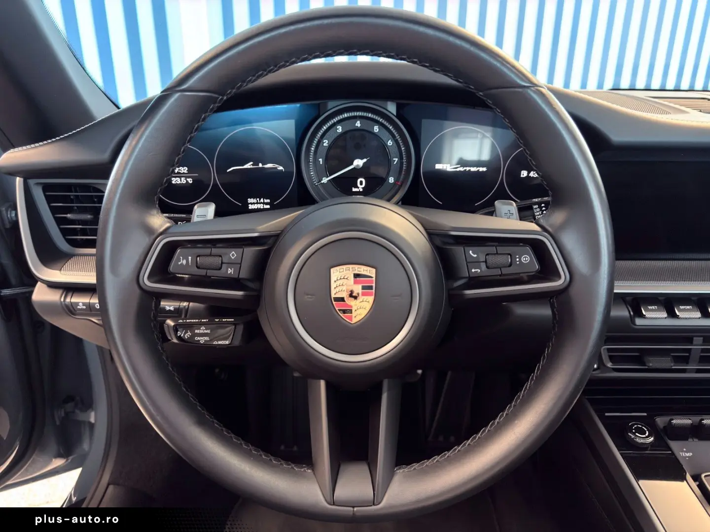 PORSCHE 992 Cabrio PDK   Sport-Tex Vollleder Sportabgas