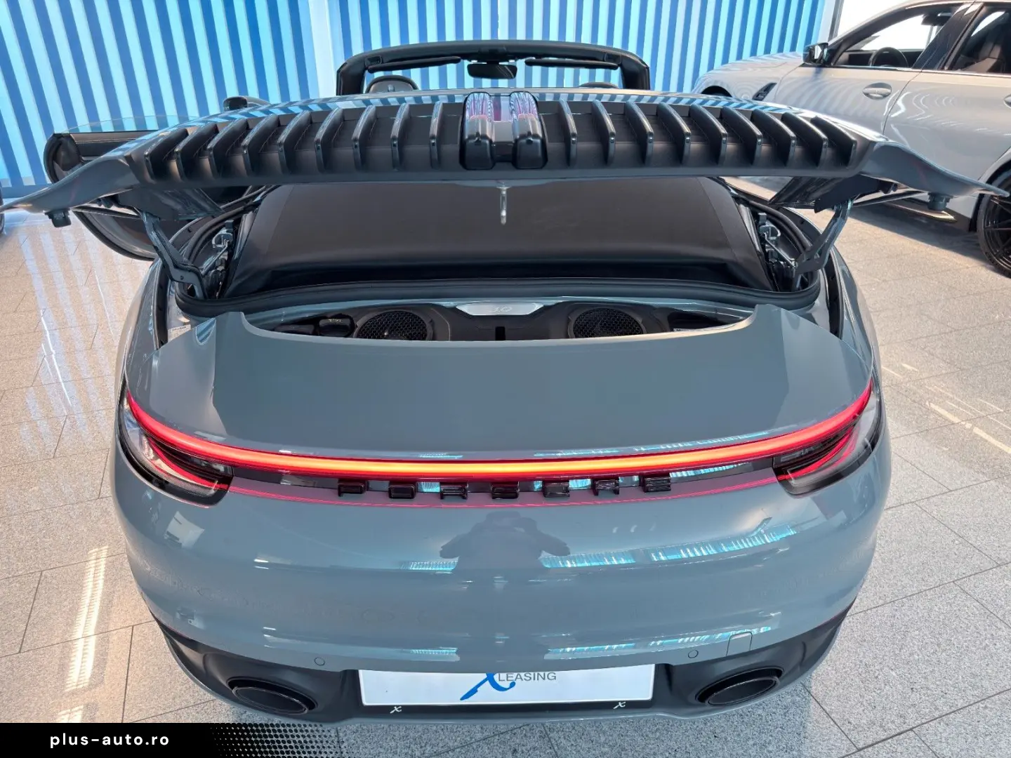 PORSCHE 992 Cabrio PDK   Sport-Tex Vollleder Sportabgas