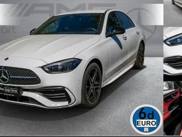 MERCEDES-BENZ C 300 e 4M AMG Premium AHK Night White Kamera