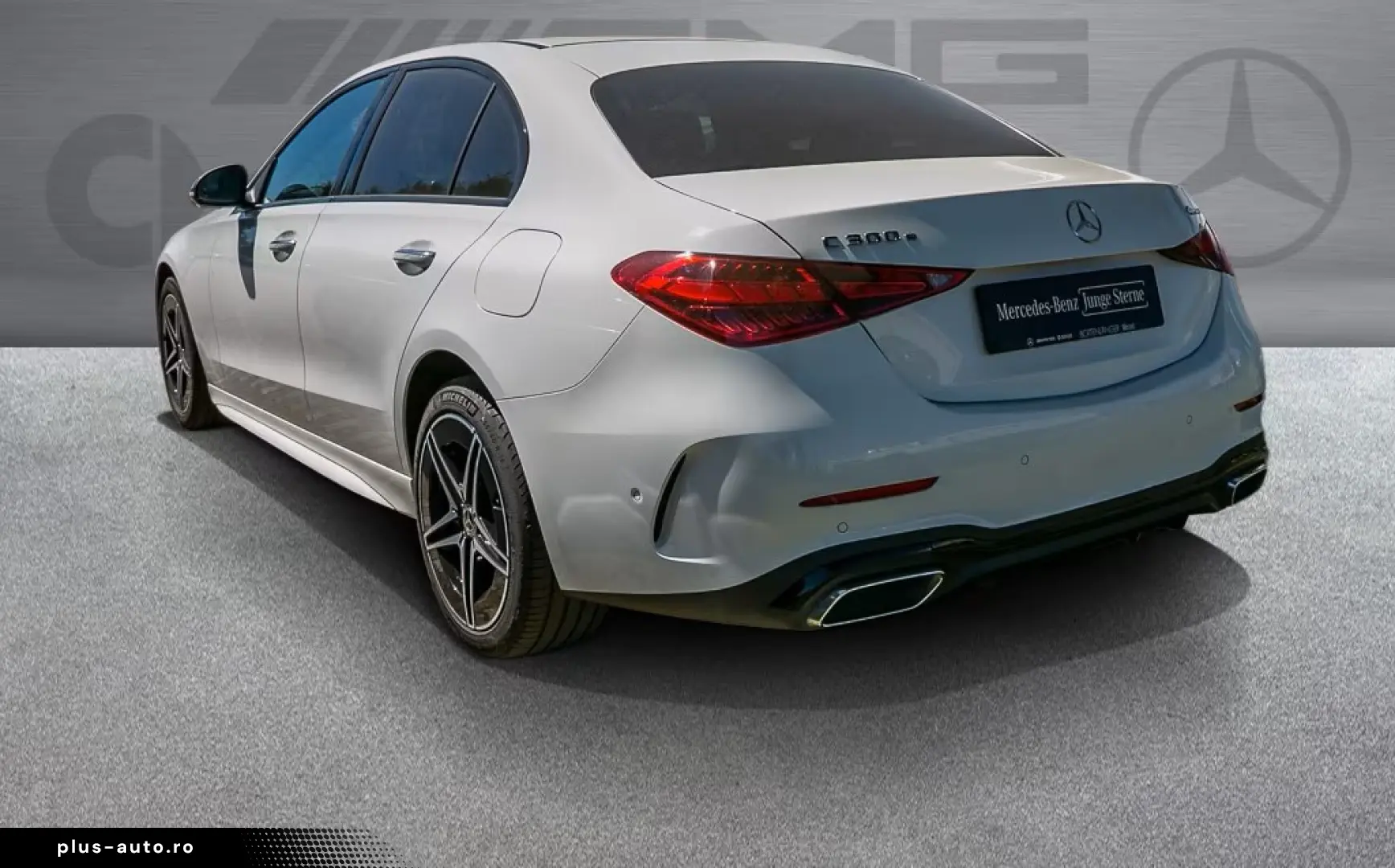 MERCEDES-BENZ C 300 e 4M AMG Premium AHK Night White Kamera