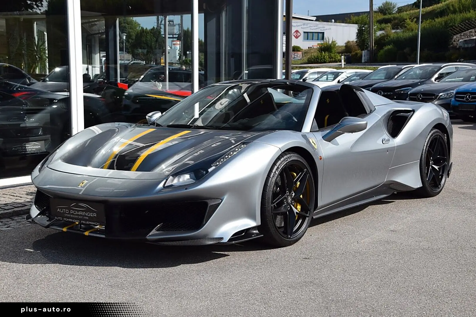 FERRARI 488 Pista Spider  Full Carbon Kamera Alcantar...